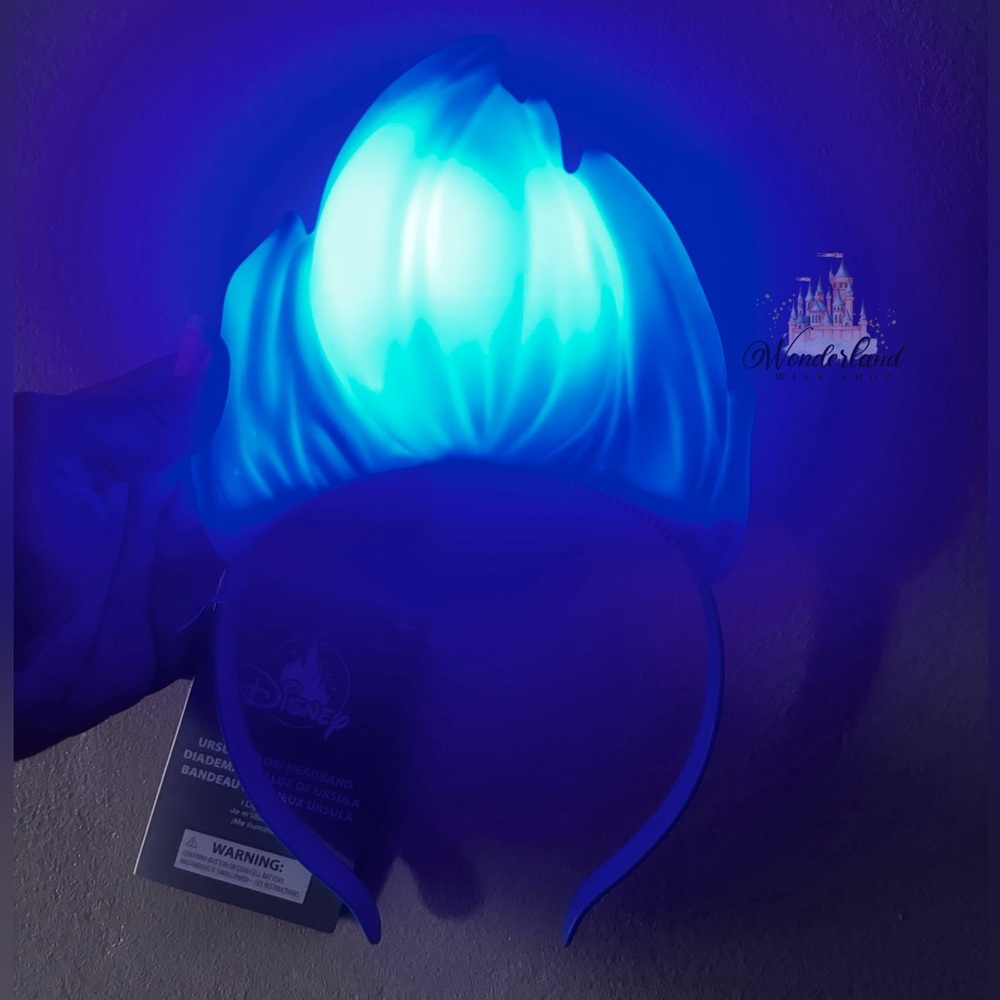 Disney Parks Hades Hercules Light Up Plastic Ears Headband